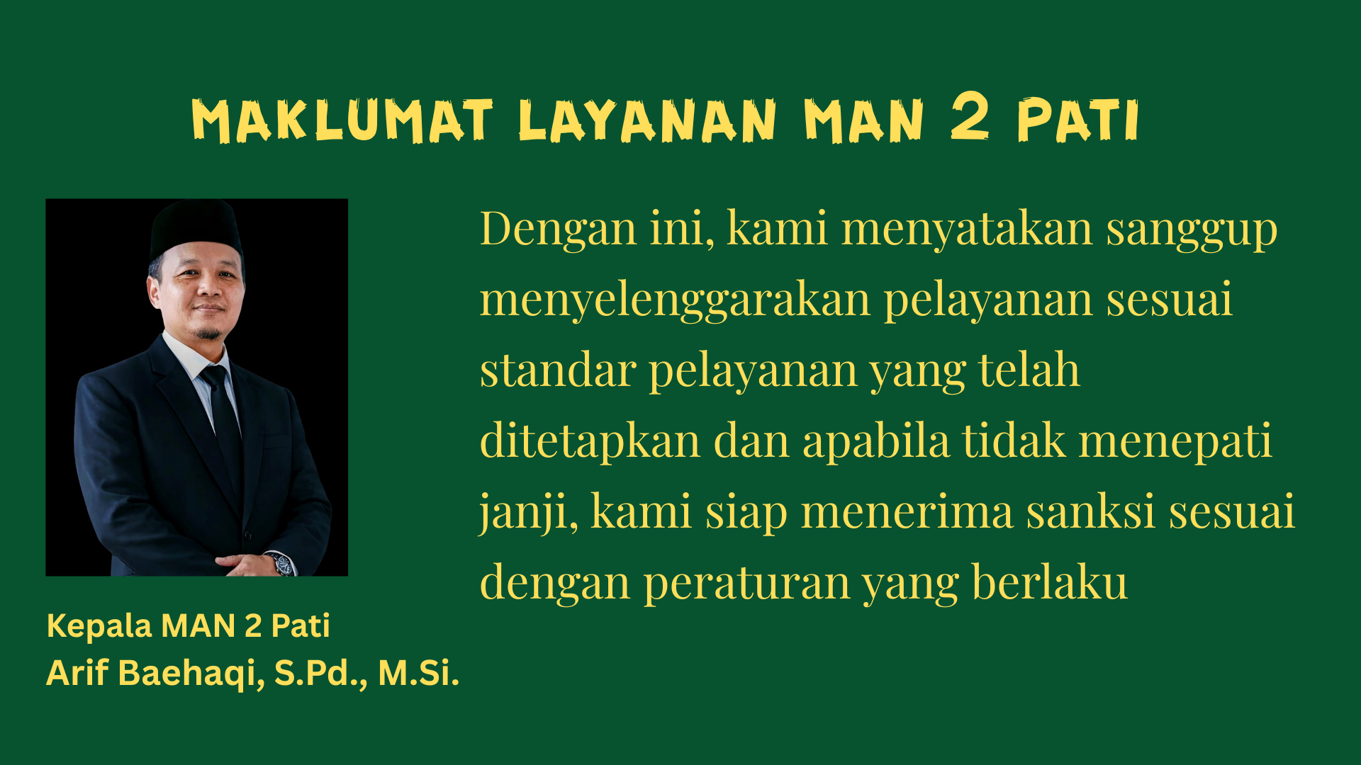 maklumat layanan man 2 pati